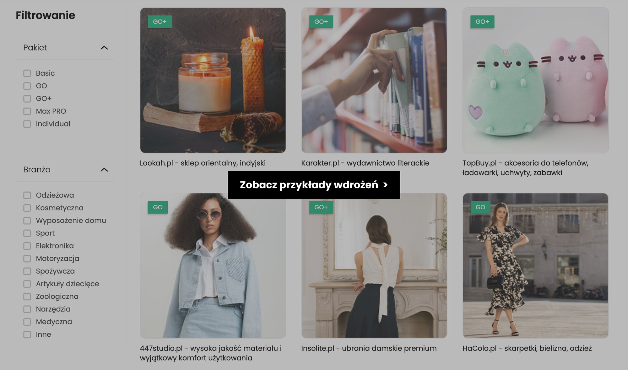 Galeria designów IdoSell